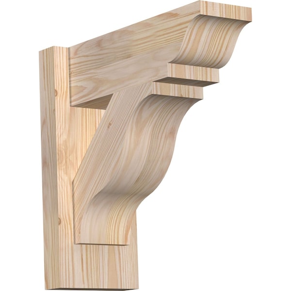 Ekena Millwork Funston Traditional Smooth Outlooker, Douglas Fir, 5 1/2"W x 14"D x 14"H OUT06X14X14FST01SDF - main